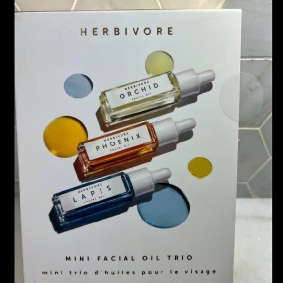Herbivore Botanicals - Mini Facial Oil Trio | Truly Natural, Clean Beauty - Picture 1 of 1